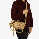 Chloe Paddington Small Beige Calfskin Satchel Bag