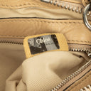 Chloe Paddington Small Beige Calfskin Satchel Bag