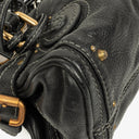 Chloe Paddington Small Black Calfskin Satchel Bag