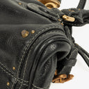 Chloe Paddington Small Black Calfskin Satchel Bag