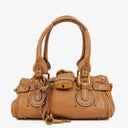 Chloe Paddington Small Brown Calfskin Satchel Bag