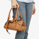 Chloe Paddington Small Brown Calfskin Satchel Bag