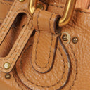 Chloe Paddington Small Brown Calfskin Satchel Bag