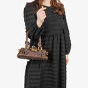 Chloe Paddington Small Brown Leather Satchel Bag