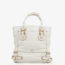 Chloe Paddington White Satchel Bag