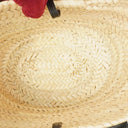 Chloe Raffia Smooth Calfskin Small Sense Basket Bag