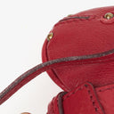 Chloe Red Leather Paddington Pochette Bag