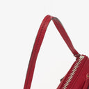 Chloe Red Leather Paddington Pochette Bag