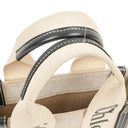 Chloe Small Woody linen Tote Bag