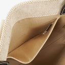 Chloe Small Woody linen Tote Bag