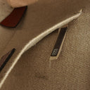 Chloe Small Woody linen Tote Bag Brown