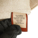 Chloe Small Woody linen Tote Bag Brown