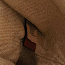 Chloe Small Woody Linen Tote Bag Brown