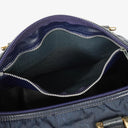 Christian Dior 30 Boston Bag in Navy Nylon