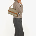 Christian Dior Beige Honeycomb Chain Shouder Bag