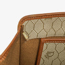 Christian Dior Beige Honeycomb Chain Shouder Bag