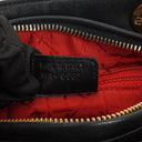 Christian Dior Black Cannage Quilted Suede Leather Lady Dior Bag