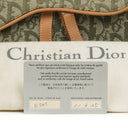 Christian Dior Green Monogram Jacquard Double Saddle Bag