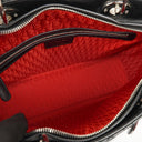 Christian Dior Large Lady Dior Black Cannage Quilted Lambskin Handbag, 2010