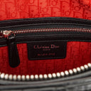 Christian Dior Large Lady Dior Black Cannage Quilted Lambskin Handbag, 2010