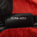 Christian Dior Large Lady Dior Black Cannage Quilted Lambskin Handbag, 2010
