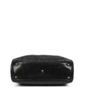 Christian Dior Large Lady Dior Black Cannage Quilted Lambskin Handbag