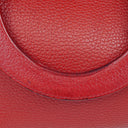 Christian Dior Medium Diorissimo Burgundy Calfskin Tote