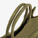 Christian Dior Oblique Denim Green Book Tote