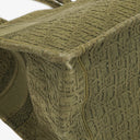 Christian Dior Oblique Denim Green Book Tote