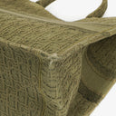 Christian Dior Oblique Denim Green Book Tote