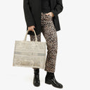 Christian Dior Toile de Jouy Book Tote