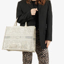 Christian Dior Toile de Jouy Book Tote