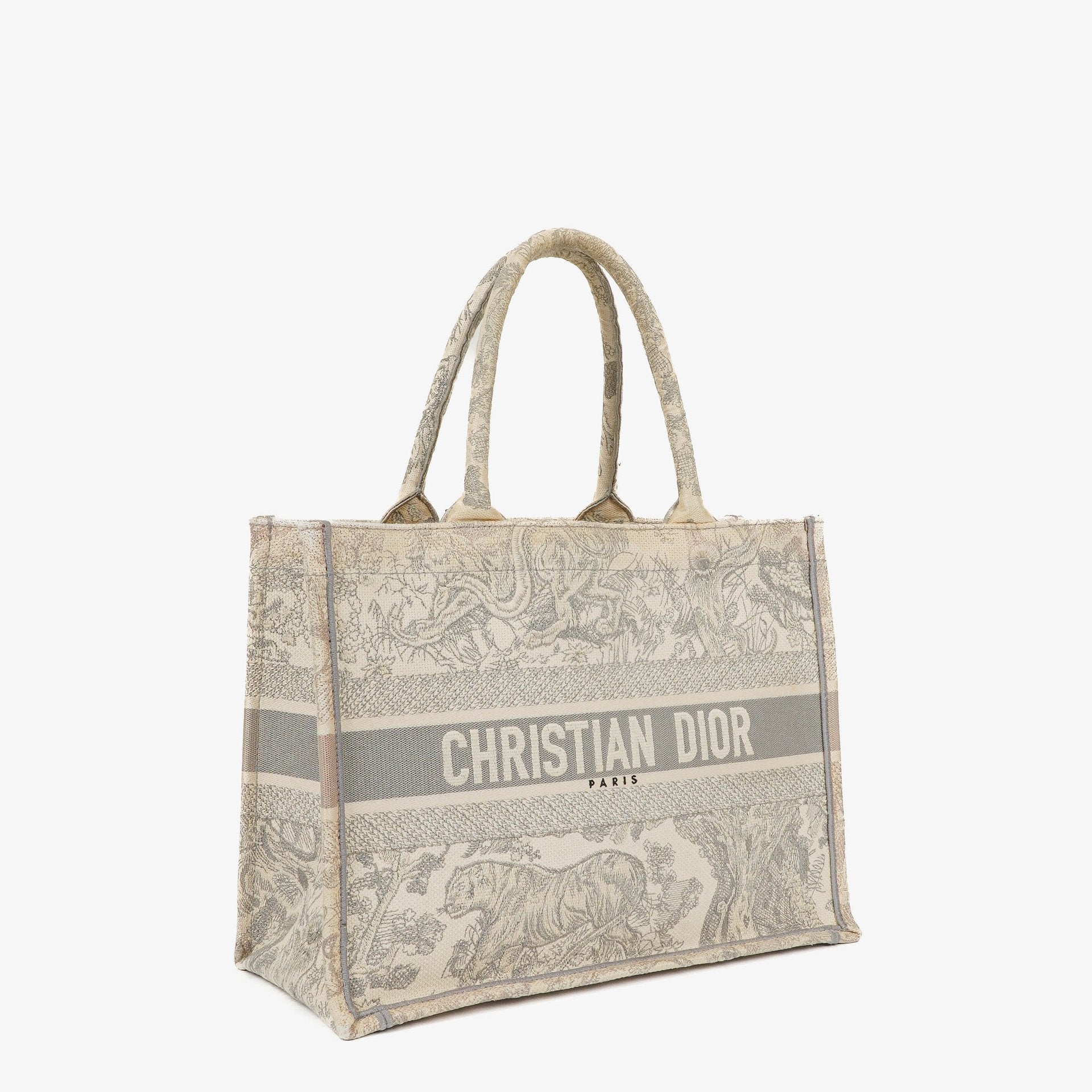 Christian Dior Toile de Jouy Book Tote