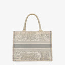 Christian Dior Toile de Jouy Book Tote