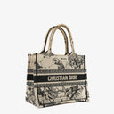 Christian Dior Toile de Jouy Book Zodiac Tote Bag