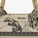 Christian Dior Toile de Jouy Book Zodiac Tote Bag