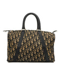 Christian Dior Trotter 30 Vintage Beige/Navy Boston Bag