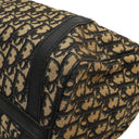Christian Dior Trotter 30 Vintage Beige/Navy Boston Bag