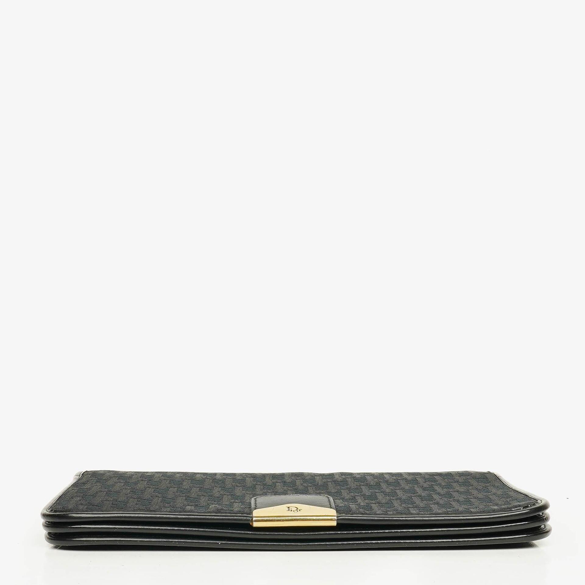Christian Dior Trotter Canvas Chain Shoulder Bag