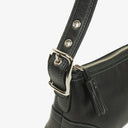 Coach Black Leather Shoulder Bag