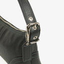 Coach Black Leather Shoulder Bag