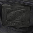 Coach Black Leather Shoulder Bag