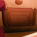 Coach Juno White Leather Flap Bag