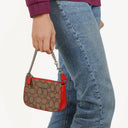 Coach Nolita 15 Signature Canvas Mini Bag