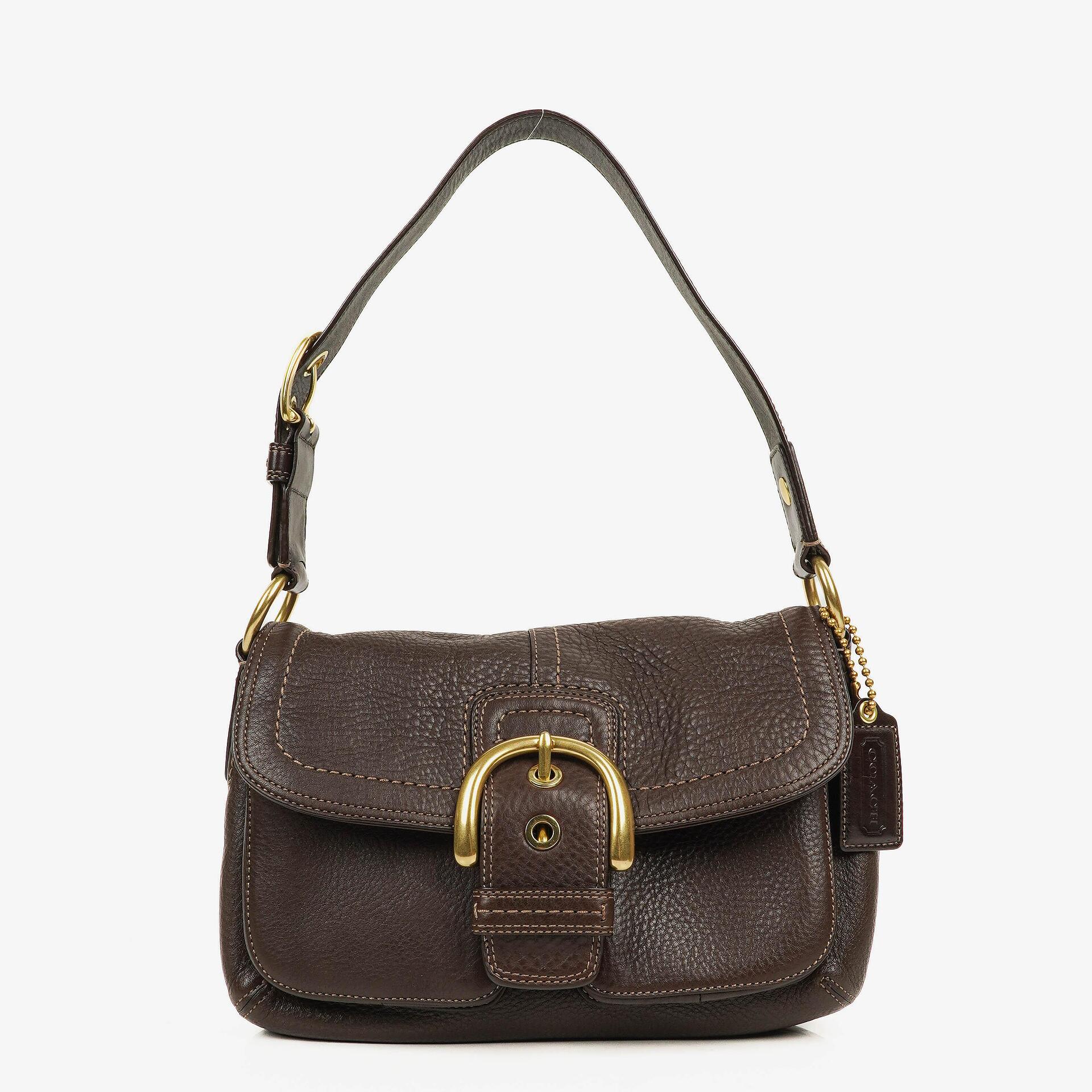 Coach Soho Brown Leather Shoulder Bag