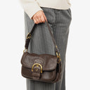Coach Soho Brown Leather Shoulder Bag