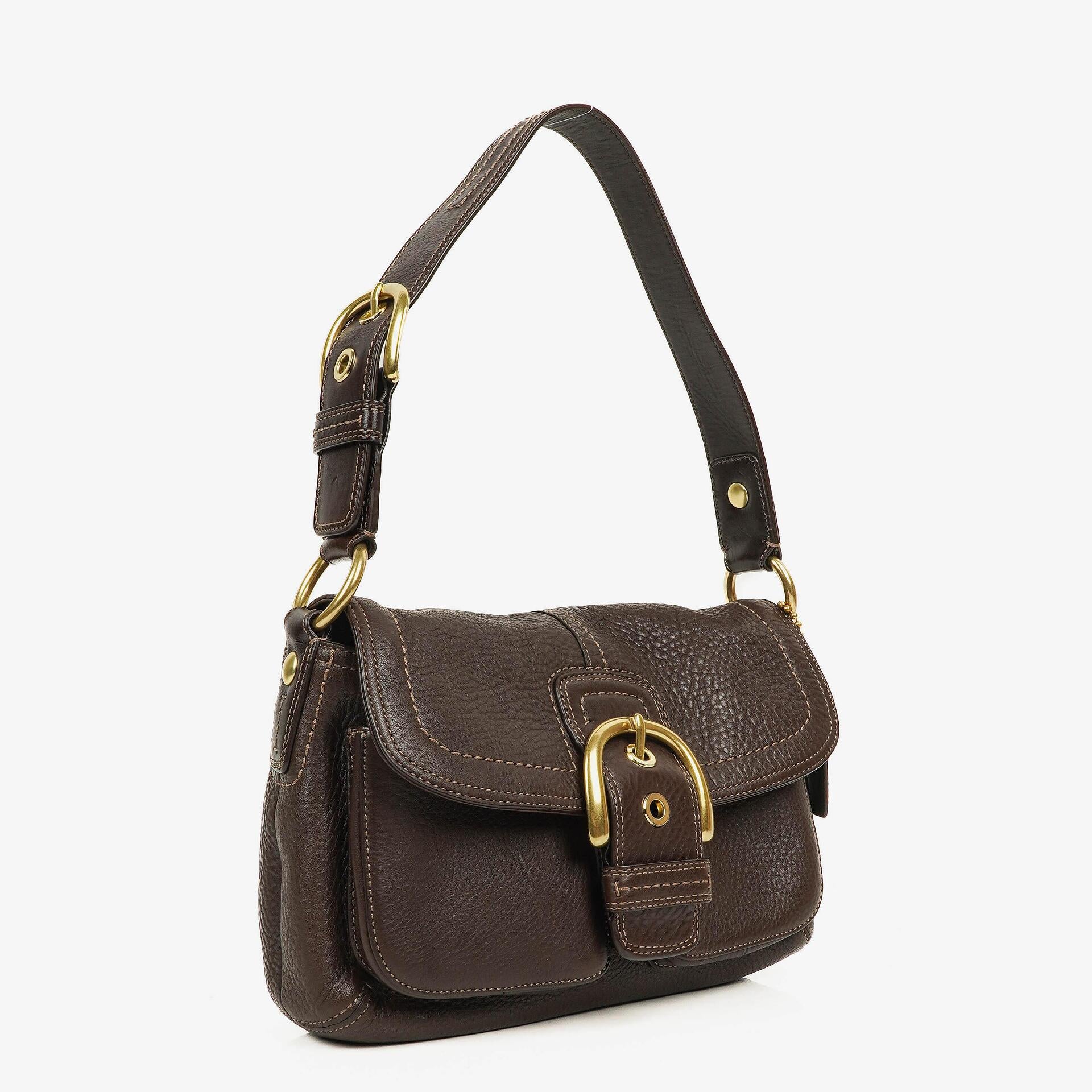 Coach Soho Brown Leather Shoulder Bag