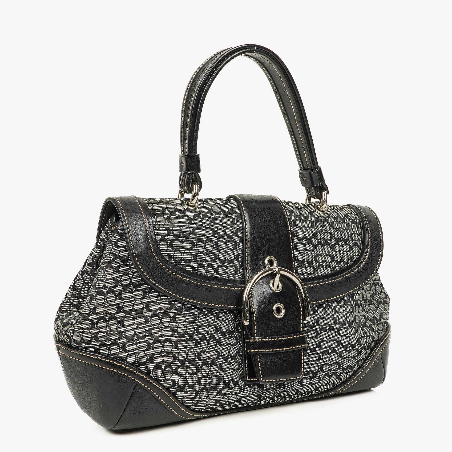Coach Soho Signature Jacquard Shoulder Bag