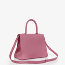 Delvaux Brillant MM Flamingo Sellier Handbag