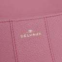 Delvaux Brillant MM Flamingo Sellier Handbag